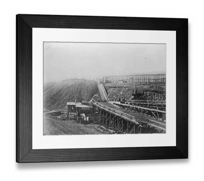 Framed Print : Gold Mining Settlement in Eastern Siberia 1920 Framed Print : Gold Mining Settlement in Eastern Siberia 1920