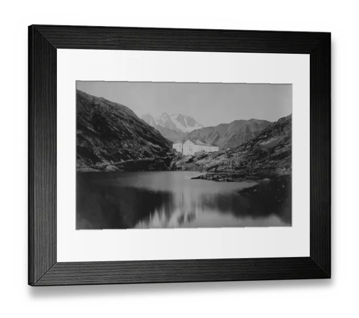 Framed Print : Monks proposal to open a hotel at the Grand St Bernard Hospice. The chapter of Framed Print : Monks proposal to open a hotel at the Grand St Bernard Hospice. The chapter of
