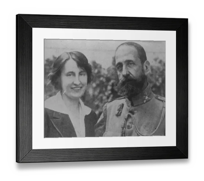 Framed Print : Long Suffering General Home Again and Happy After Captivity In the Hands Of the Moors General