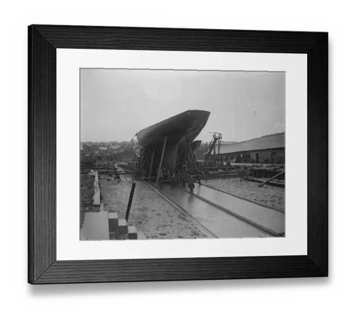 Framed Print : Britannia ready for the waves The Kings cutter Britannia is to take part Framed Print : Britannia ready for the waves The Kings cutter Britannia is to take part