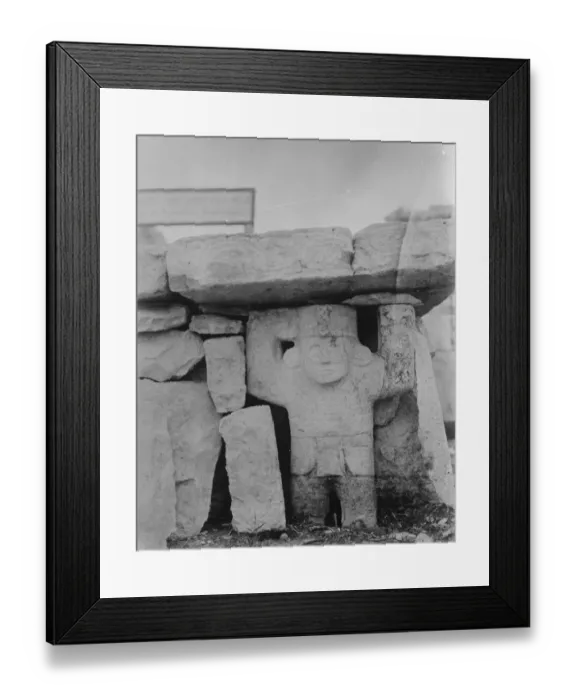 Framed Print : Yucatan exploration. 1926 Framed Print : Yucatan exploration. 1926