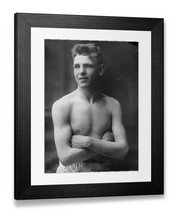 Framed Print : Tommy Milligan British welterweight boxing champion 1926 Framed Print : Tommy Milligan British welterweight boxing champion 1926