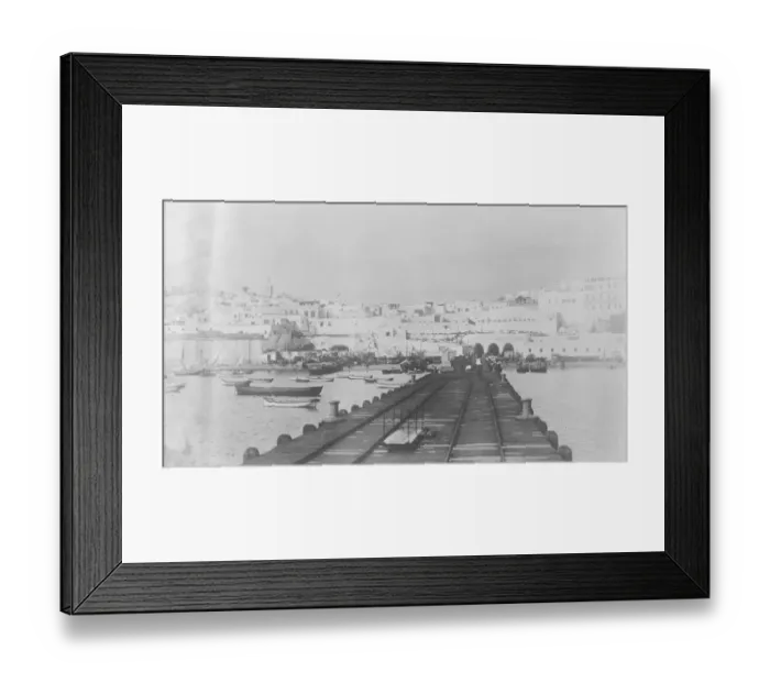 Framed Print : Tangier 5 January 1923 Framed Print : Tangier 5 January 1923