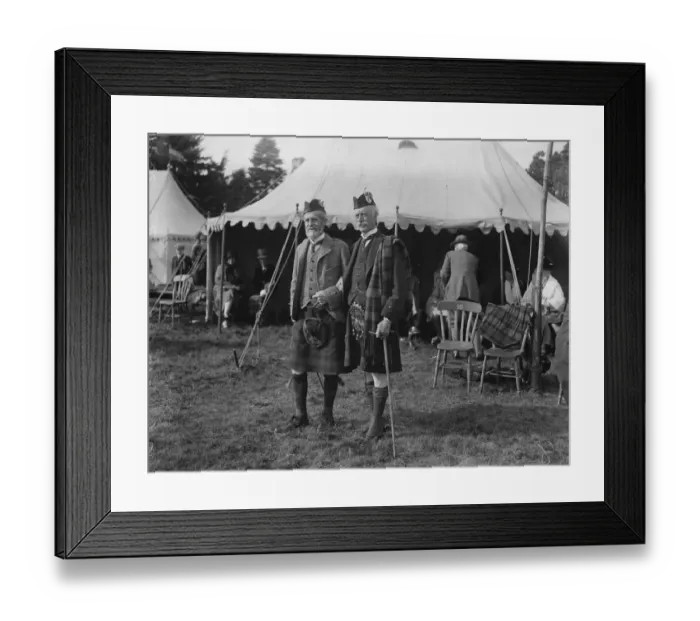 Framed Print : Aboyne Highland Games. Lord Aberdeen and the Marquess of Huntly. 13 September 1928 Framed Print : Aboyne Highland Games. Lord Aberdeen and the Marquess of Huntly. 13 September 1928