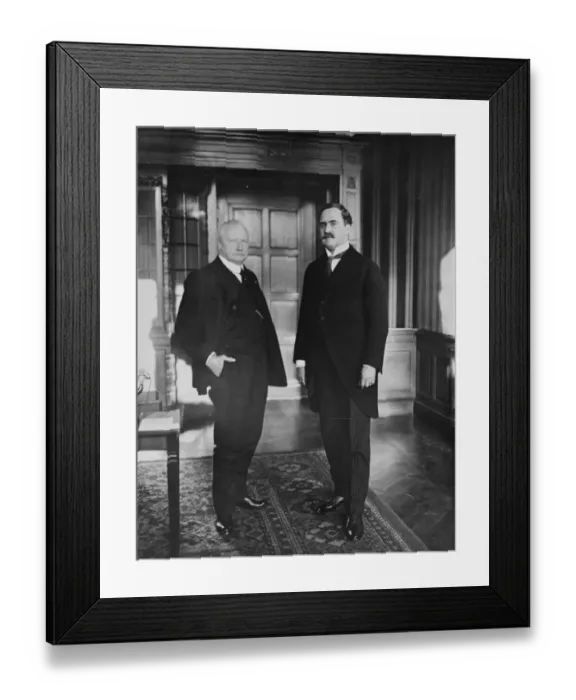 Framed Print : New President takes his seat at the Hague World Court. The sixth session of Framed Print : New President takes his seat at the Hague World Court. The sixth session of