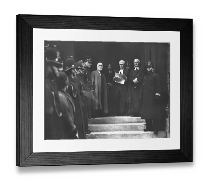 Framed Print : Election of the Archbishop of Canterbury. Sir John Hanham, Apparitor - General of the Province Framed Print : Election of the Archbishop of Canterbury. Sir John Hanham, Apparitor - General of the Province