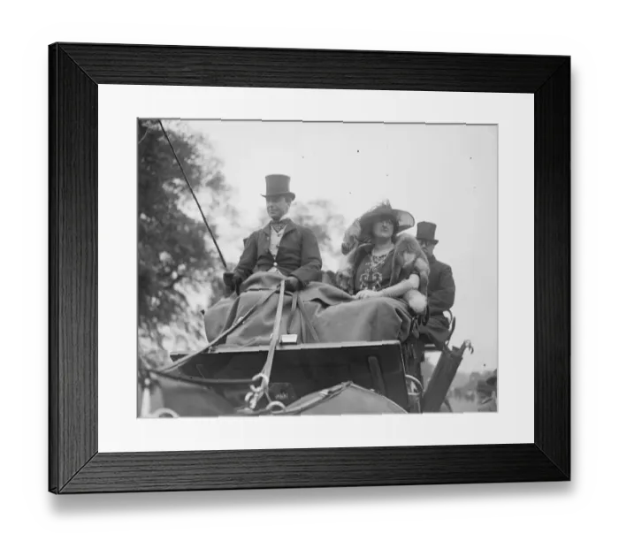 Framed Print : Coaching club meet in Hyde Park, London. The Honourable George Saville and Lady Mary Saville Framed Print : Coaching club meet in Hyde Park, London. The Honourable George Saville and Lady Mary Saville