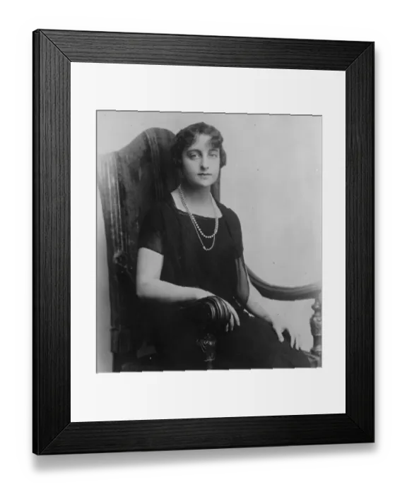 Framed Print : Senorita Carmen Primo de Rivera, the daughter of the Spanish Dictator. 26 May 1927 Framed Print : Senorita Carmen Primo de Rivera, the daughter of the Spanish Dictator. 26 May 1927