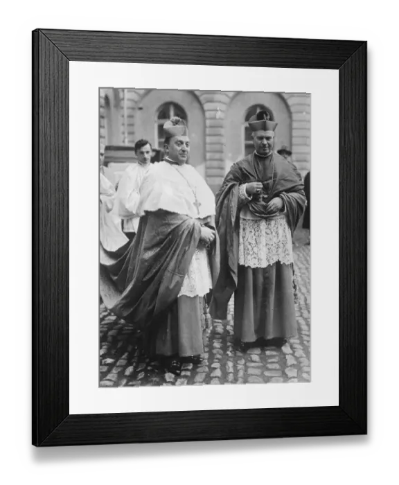Framed Print : The consecration of MGR Van Roye, the new Belgian Archbishop, at Malines. Mgr Van Roye Framed Print : The consecration of MGR Van Roye, the new Belgian Archbishop, at Malines. Mgr Van Roye