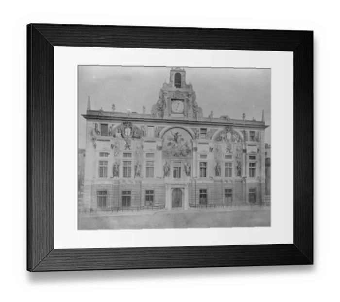Framed Print : Genoa St Georges Royal Palace Headquarters, Italy 22 March 1922 Framed Print : Genoa St Georges Royal Palace Headquarters, Italy 22 March 1922