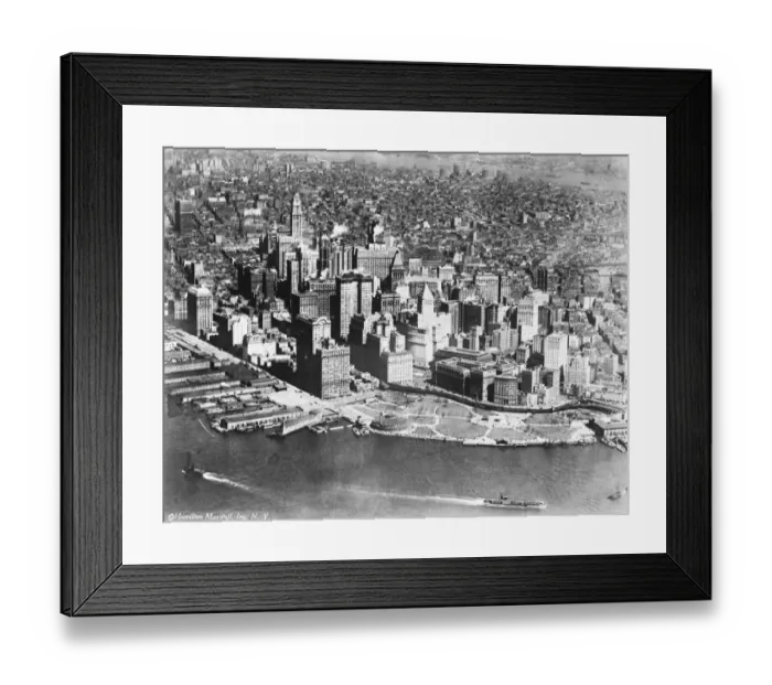 Framed Print : Prince of Wales visit to America Photo of New York 23 August 1924 Framed Print : Prince of Wales visit to America Photo of New York 23 August 1924