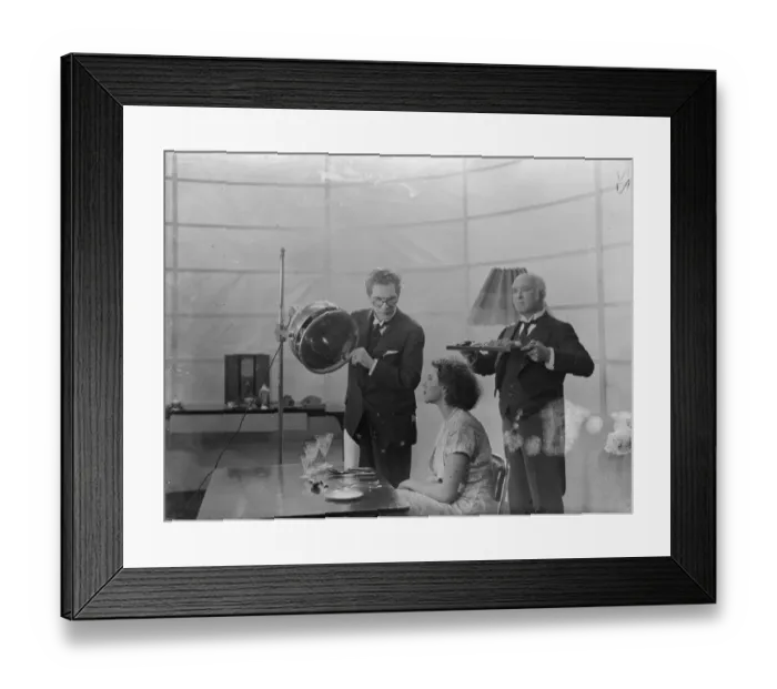 Framed Print : Electricity to replace food. A forecast that in the future light will take Framed Print : Electricity to replace food. A forecast that in the future light will take