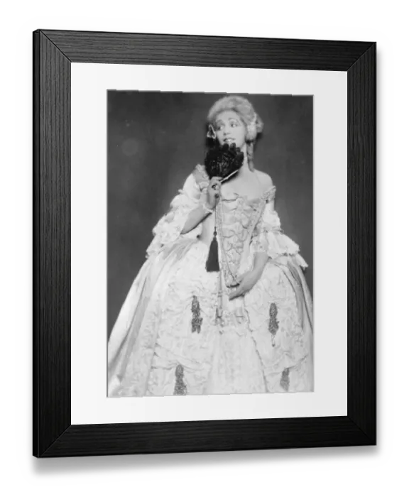 Framed Print : Heroine of Berlin play with English setting. Mlle Maria Fein, the well known Austrian Framed Print : Heroine of Berlin play with English setting. Mlle Maria Fein, the well known Austrian