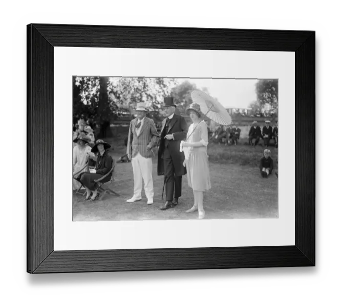 Framed Print : Fourth of June celebrations at Eton The Head MAster of Eton 4 June 1925