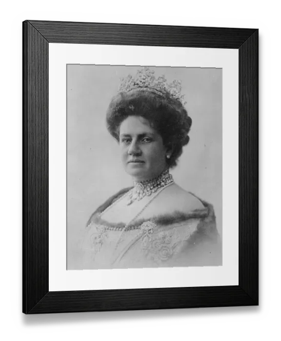 Framed Print : Hoped to Become the Bride of ex Kaiser Wilhelm II The Ex Queen of Wurtemberg 4