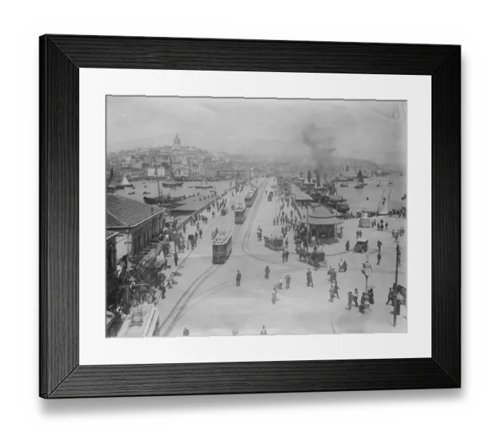 Framed Print : Modernized Constantinople. 1 June 1921 Framed Print : Modernized Constantinople. 1 June 1921