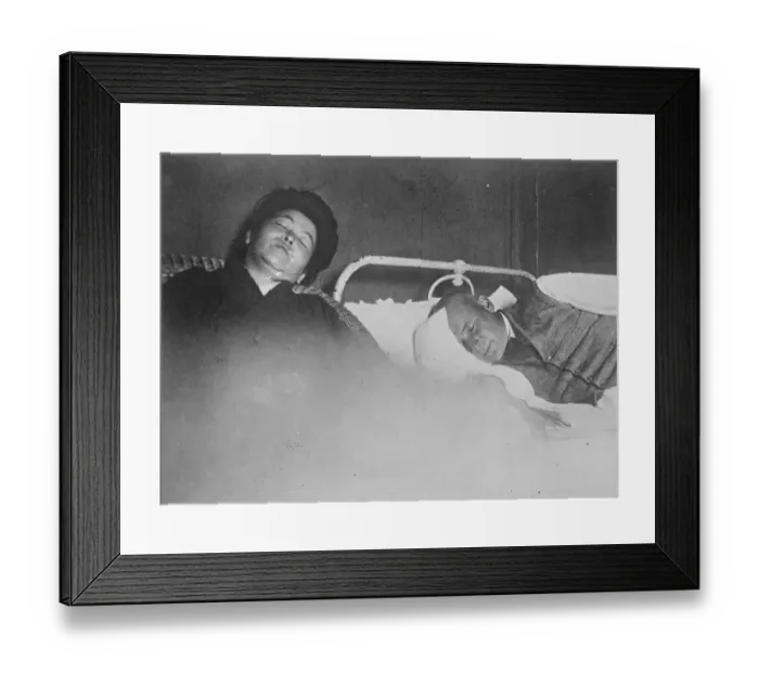 Framed Print : A dope problem in the east A Chinese man and his Japanese wife in opium sleep, Shanghai Framed Print : A dope problem in the east A Chinese man and his Japanese wife in opium sleep, Shanghai