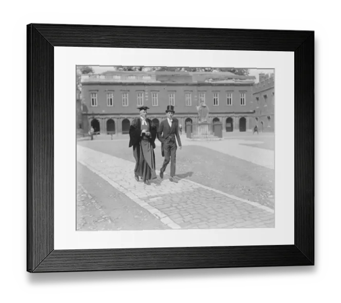Framed Print : The fourth of June celebrations at Eton. Dr Alington, the head master walking Framed Print : The fourth of June celebrations at Eton. Dr Alington, the head master walking