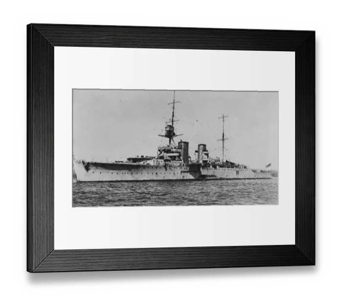 Framed Print : HMS Frobisher a Hawkins-class heavy cruiser 15 January 1927 Framed Print : HMS Frobisher a Hawkins-class heavy cruiser 15 January 1927
