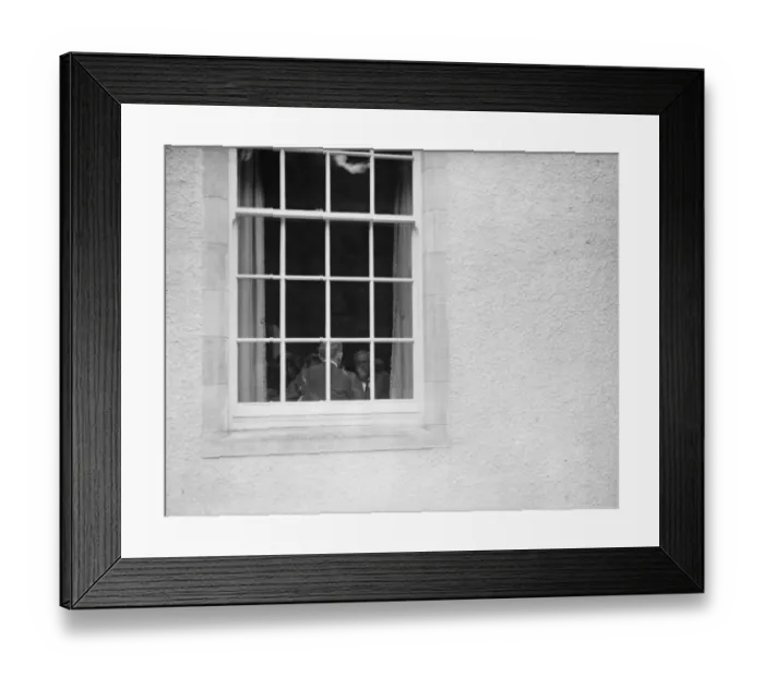 Framed Print : Historic meeting of Premier ( Ramsay MacDonald ) and the American ambassador in Framed Print : Historic meeting of Premier ( Ramsay MacDonald ) and the American ambassador in