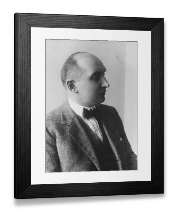 Framed Print : Lithuanian Foreign Minister. M Zaleski. 25 February 1928