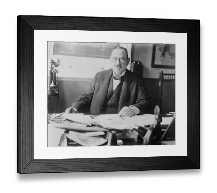 Framed Print : The birthday honours. Mr Herbert Edwin Blain, CBE Principal Agent of the Conservative