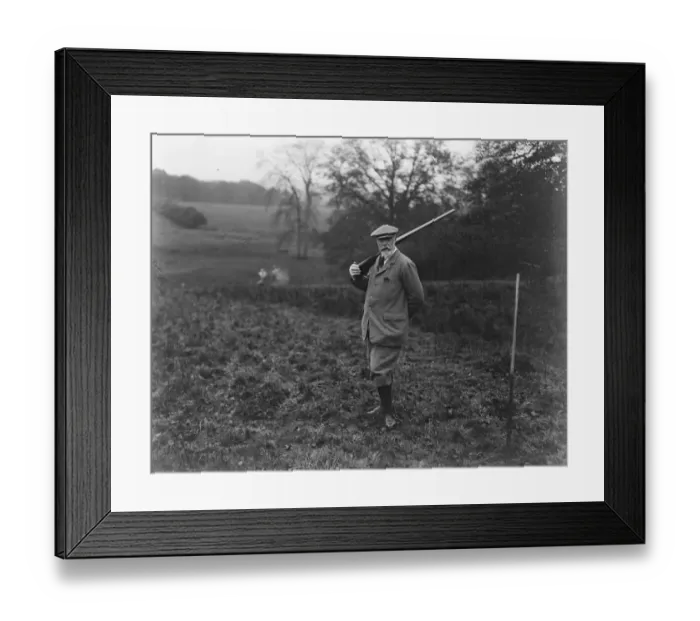 Framed Print : Colonel and Mrs Ashleys shooting party. Colonel and Lady Ashley entertained Framed Print : Colonel and Mrs Ashleys shooting party. Colonel and Lady Ashley entertained