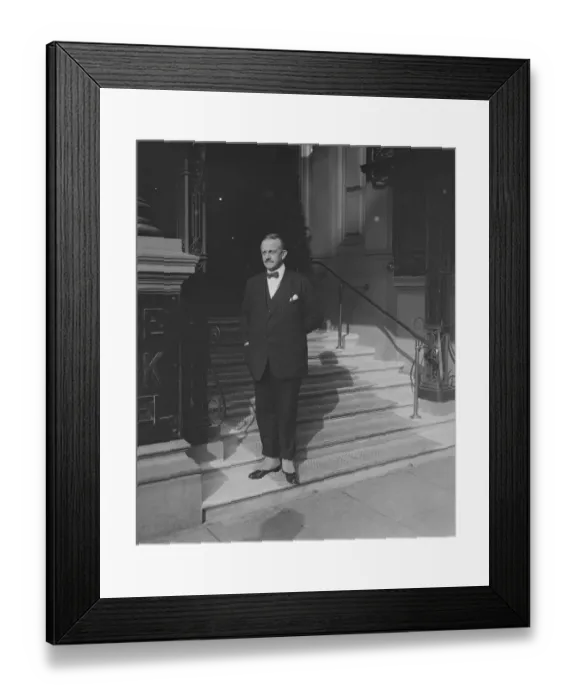 Framed Print : Count Bernstorff in London as Germanys League of Nations delegate. Count Bernstorff Framed Print : Count Bernstorff in London as Germanys League of Nations delegate. Count Bernstorff