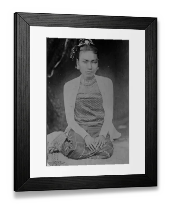 Framed Print : The ex queen of Burma complains The Committee of the General Council of Burmese Framed Print : The ex queen of Burma complains The Committee of the General Council of Burmese