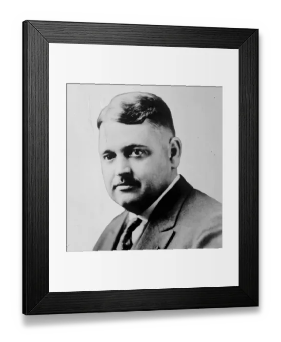 Framed Print : LT Col E N Wentworth ( American authority on animal breeding, delegate to the Scottish Framed Print : LT Col E N Wentworth ( American authority on animal breeding, delegate to the Scottish
