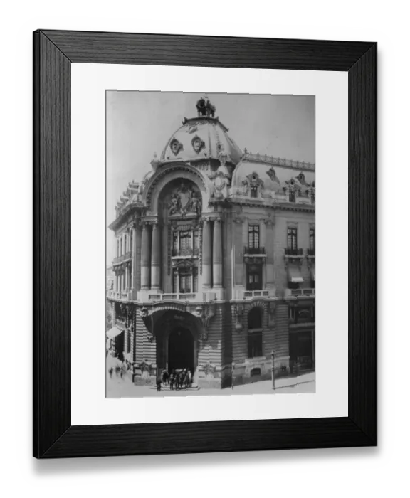 Framed Print : The stock exchange, Bucharest. 10 May 1928 Framed Print : The stock exchange, Bucharest. 10 May 1928