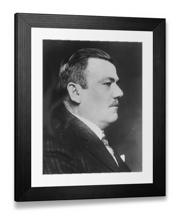 Framed Print : President Plutarco Elias Calles of Mexico. 4 October 1927 Framed Print : President Plutarco Elias Calles of Mexico. 4 October 1927