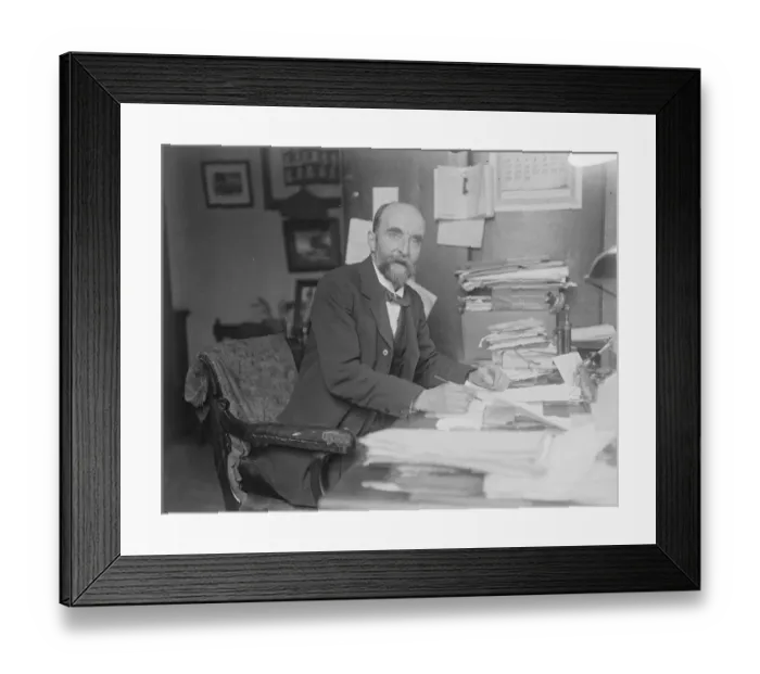 Framed Print : Superintendent Smith Late Law Courts 1922 Framed Print : Superintendent Smith Late Law Courts 1922
