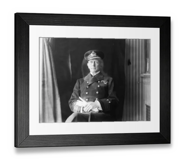 Framed Print : Duke of Yorks New Equerry Captain Basil Vernon Brooke, Royal Navy ( retired Framed Print : Duke of Yorks New Equerry Captain Basil Vernon Brooke, Royal Navy ( retired