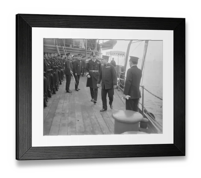 Framed Print : Japanese Naval Visit To England The Japanese training squadron consisting of Framed Print : Japanese Naval Visit To England The Japanese training squadron consisting of