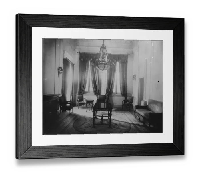 Framed Print : Egypts new Parliament House has a room for the King. The Kings private room Framed Print : Egypts new Parliament House has a room for the King. The Kings private room