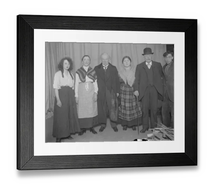 Framed Print : Mr Lloyd George on the stage. Mr Lloyd George was present at the Lyric Theatre Framed Print : Mr Lloyd George on the stage. Mr Lloyd George was present at the Lyric Theatre
