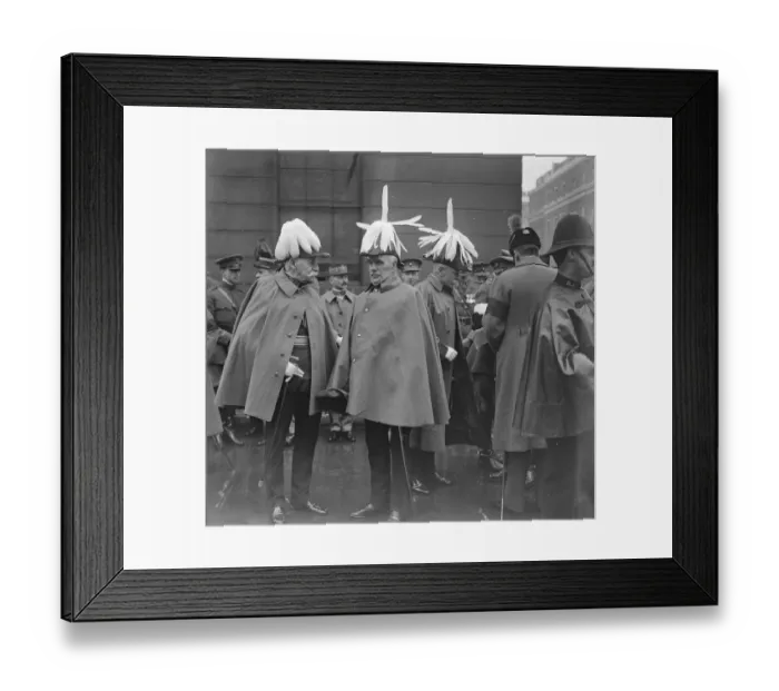 Framed Print : Stately Funeral of Murdered Marshal Field Marshal Lord Grenfell and Field Marshal