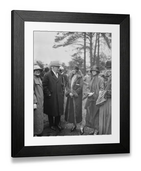 Framed Print : Muslim festival at the Mosque, Woking. Mrs Claire Sheridan, the well known sculptress