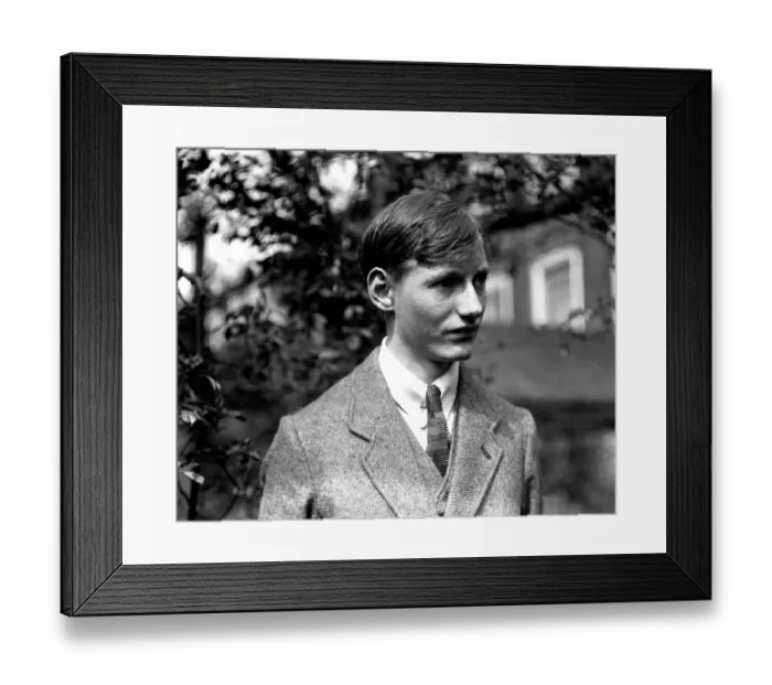Framed Print : Percy Whitlock, the boy organist, who has been elected Kent Scholar, Royal College of Music