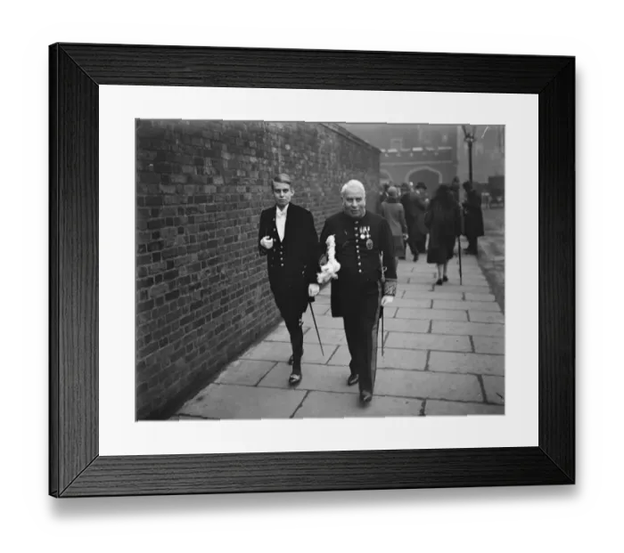 Framed Print : The King holds a Levee. Sir William Bull, MP for Hammersmith leaving with his Framed Print : The King holds a Levee. Sir William Bull, MP for Hammersmith leaving with his