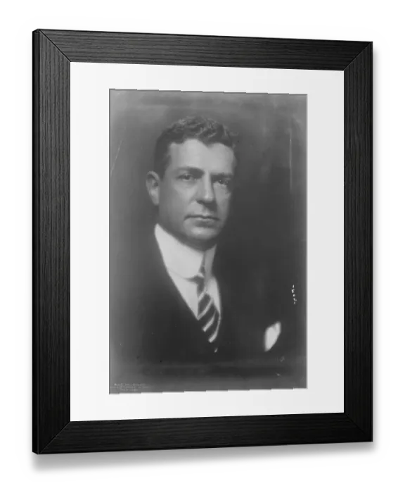 Framed Print : Mr Charles C Mitchell. President of the National City Bank, New York City ( successor Framed Print : Mr Charles C Mitchell. President of the National City Bank, New York City ( successor