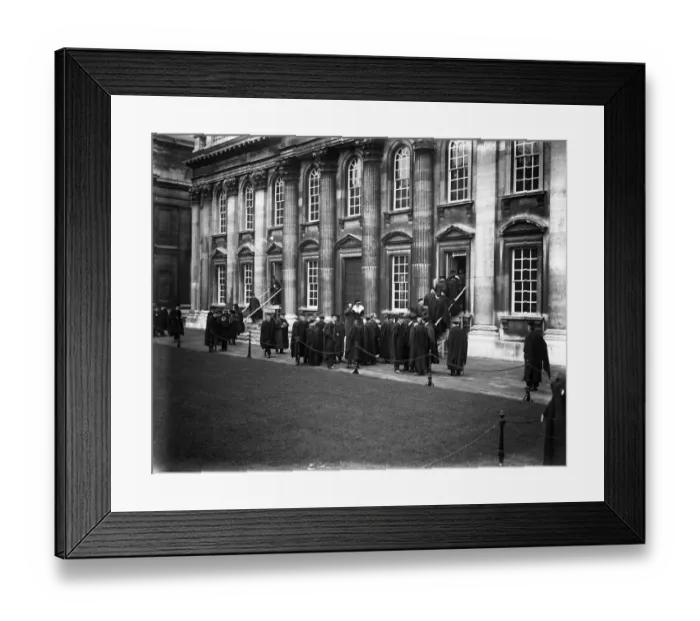 Framed Print : Cambridge votes against the entry of women into full membership of the University Framed Print : Cambridge votes against the entry of women into full membership of the University