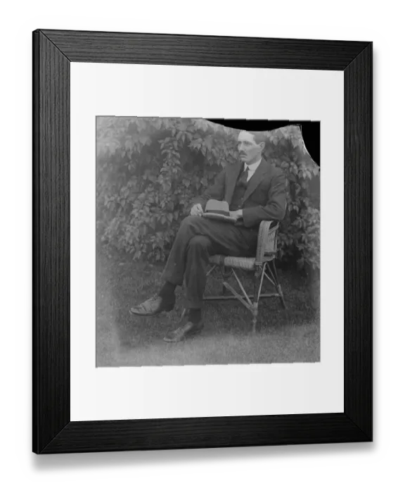 Framed Print : New British director of public security in Egypt. Mr A W Keown Boyd, CBE, who