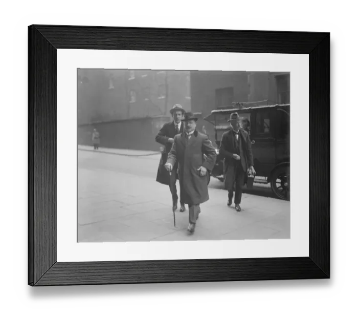 Framed Print : The Irish Conference Mr Arthur Griffiths arriving 29 March 1922 Framed Print : The Irish Conference Mr Arthur Griffiths arriving 29 March 1922