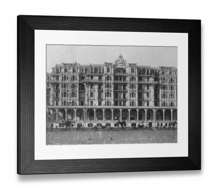 Framed Print : The Hotel of 400 Rooms For British Genoa Party The Hotel Miramare a palatial hotel Framed Print : The Hotel of 400 Rooms For British Genoa Party The Hotel Miramare a palatial hotel