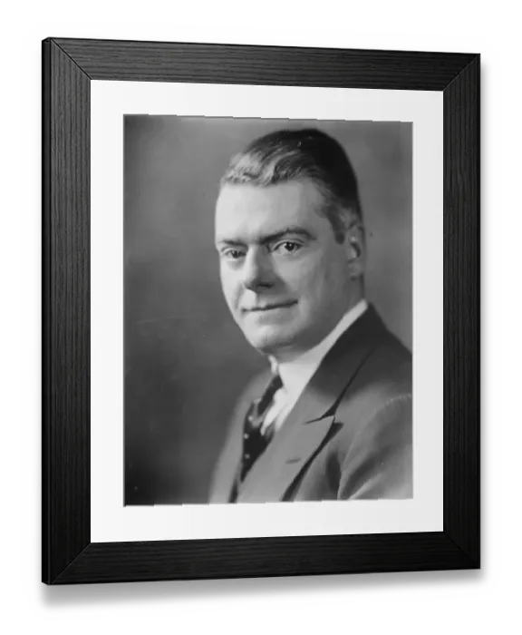 Framed Print : One of two US directors on the World Bank board. The latest portrait of Leon Fraser Framed Print : One of two US directors on the World Bank board. The latest portrait of Leon Fraser