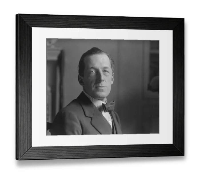 Framed Print : Ralph Knott Architect Designer of London County Hall 15 July 1922 Framed Print : Ralph Knott Architect Designer of London County Hall 15 July 1922