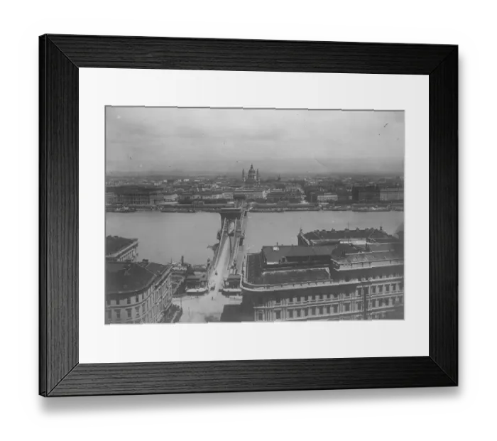 Framed Print : Ex King Karls Objective Budapest the ex King Karls objective from the Drahtsellbahn 24