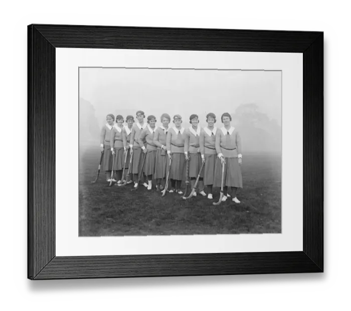 Framed Print : 1920 - The first American womens field hockey team The All-Philadelphia team competed Framed Print : 1920 - The first American womens field hockey team The All-Philadelphia team competed